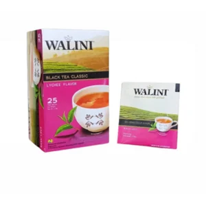 Walini teh hitam celup leci klasik amplop (@25 sachet) per karton isi 48 box (1605604)