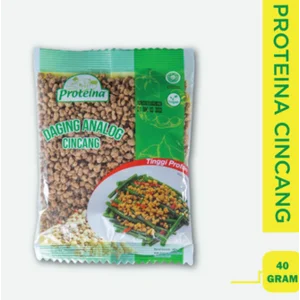 Proteina cincang mk 40gr (isi 10 pcs) per karton isi 8 renceng (7132001)
