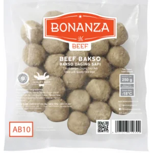 Bonanza bakso sapi Ab10 250gr per dus isi 16 pcs (FG2292052011)