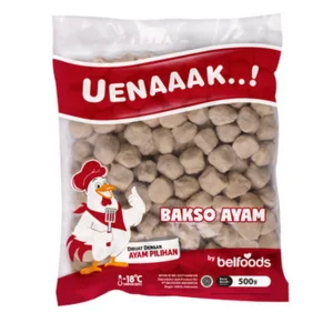 Belfoods uenaaak bakso ayam mini umm 500gr per dus isi 14pcs (FG2282051003)