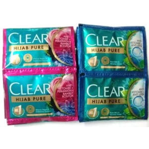 Clear hijab anti dandruff shampoo hairfall tmt 9ml per dus isi 480 pcs (8999999549121)