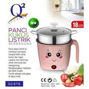 Panci Listrik Elektrik / Steaming pan Q2 / Cooking pot Q2 8718 per karton isi 36 pcs