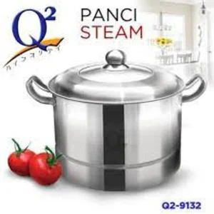 Q2 Dandang Panci Steam + Steamer Uk. 32 cm Q2-9132 per pcs