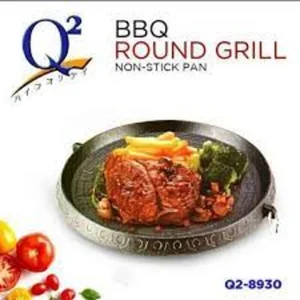 Q2 Round Grill Pan Non Stick Panggangan Bulat 35 Cm Q2-8930 per karton isi 10 pcs