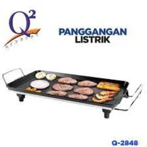 Alat Pemanggang Listrik Panggangan Elektrik BBQ Grill Elektrik Q2-2848 per pcs