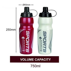 Lock n lock active sports water bottle 750 ml (white) HAP616W per box of 15 pcs