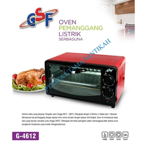 Electric Oven GSF G-4612 multipurpose grill per carton of 6 pcs