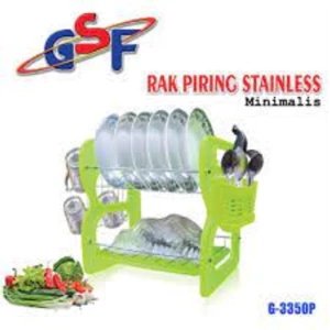 GSF Rak Piring Plastik Susun 2 G 3350P per pcs