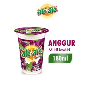 Ale ale gelas rasa Grape 180 ml isi 24 pcs/karton (50071)