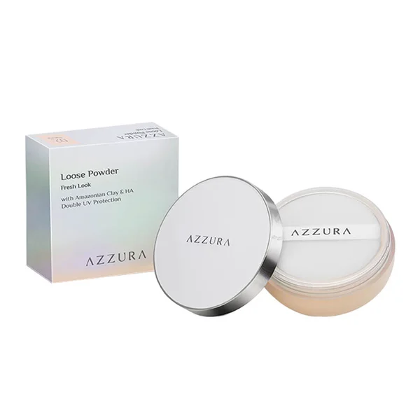 AZZURA Loose Powder FL 02 Natural 30 gr 12 pak/karton (LPA30N)
