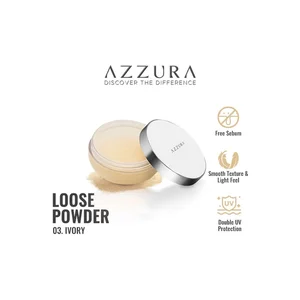 AZZURA Loose Powder FL 03 Ivory 30 gr 12 pac/karton (10851I)