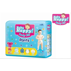 BABY HAPPY Diapers Pants XL contents 20 pcs 6 packs/carton 50058