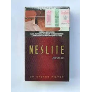 Neslite rokok filter merah isi 16 batang per slo p isi 10 pack per ball isi 10 slop