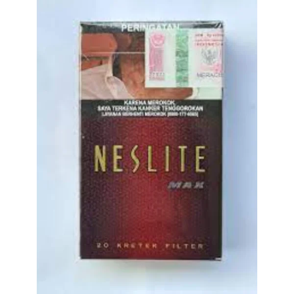 Neslite rokok filter merah isi 16 batang per slo p isi 10 pack per ball isi 10 slop