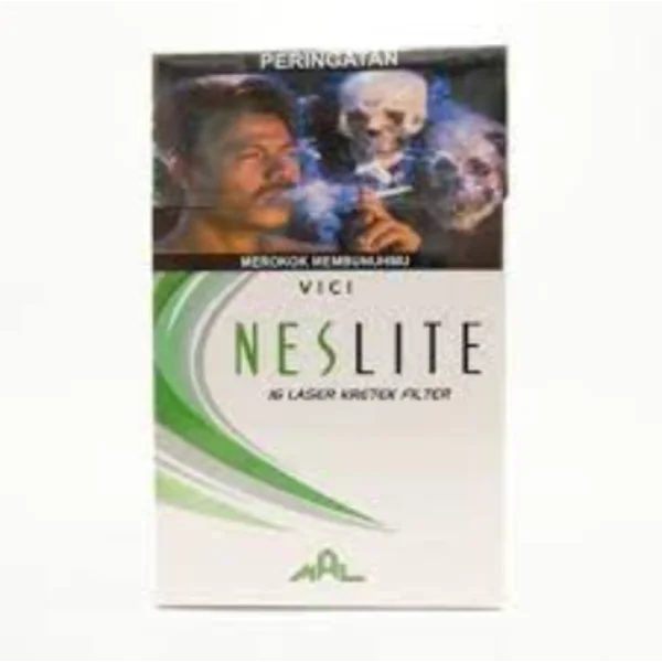 Rokok Neslite Mild Merah Red 16 Batang per slop isi 10 Bungkus