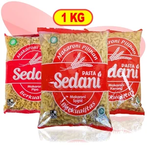 Sedani Makaroni pasta  1kg per karton isi 10 pcs