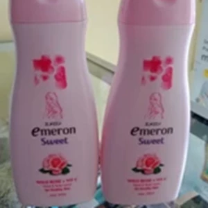 EMERON Hand & Body Lotion Sweet Wild Rose 100 ml per carton contains 12 bottles with bar code 10151