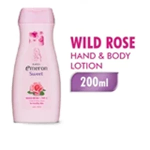 EMERON Hand & Body Lotion Sweet Wild Rose 200 ml per carton contains 24 bottles bar code 10479
