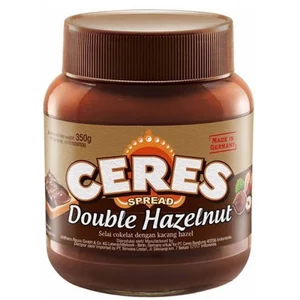 ceres spread double hazelnut 50gr per dus isi 12 pac