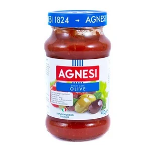 AGNESI pasta sauce tomato & basil400gr box ofi 12 pack