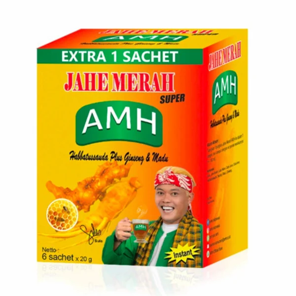 AMH JAHE MERAH 20GR (PER DUS ISI 20 PCS)
