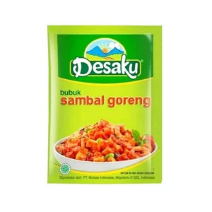 DESAKU BUBUK SAMBAL GORENG PER DUS ISI 12 RENCENG PER RENCENG ISI 10 PCS