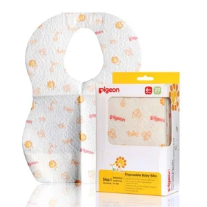 pigeon 40DISPOSABLE BABY BIBS 20PCS per box isi 40 pcs
