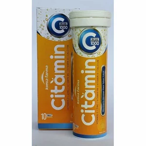 CITAMIN C PLUS 1000MG EFFERVESCENT per karton isi 100 pcs
