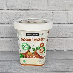 Delicyo Coconut Dessert Plain Unsweet per karton isi 6 pcs