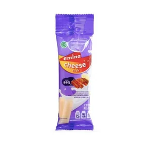 EMINA STICK CHEESE BARBEQUE 4'Sx7x24 per karton isi 168 pcs