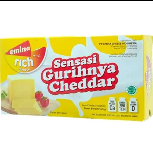 EMINA BLOCK CHEESE RICH 48x165g/160g per karton isi 48 pcs