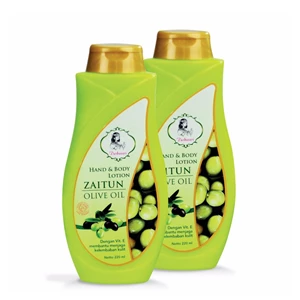 Purbasari Olive Hand And Body Lotion 220 ml contains 24 pcs