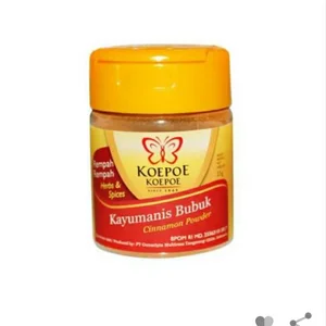 KOEPOE KOEPOE KAYU MANIS BUBUK 35 gr per karton isi 72 pcs