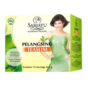 Sariayu Pelangsing Tea For Slim  per karton isi 12 pcs