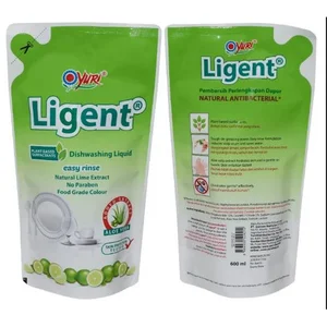 Yuri Ligent-Lime 600 ml Puoch per karton isi 12 pcs