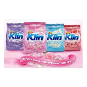 SO KLIN Powder Detergent Softergent Purple 770 gr per karton isi 12 pack bar code 80369