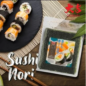Sushi Nori Daikichi (2.8g/Lembar) isi 10 Lembar (28g) per karto isi 100Pcs/Box