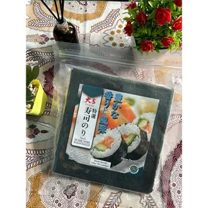 Sushi Nori Daikichi (2.8g/Lembar) isi  5 Lembar (14g) per karton isi  150Pcs/Box