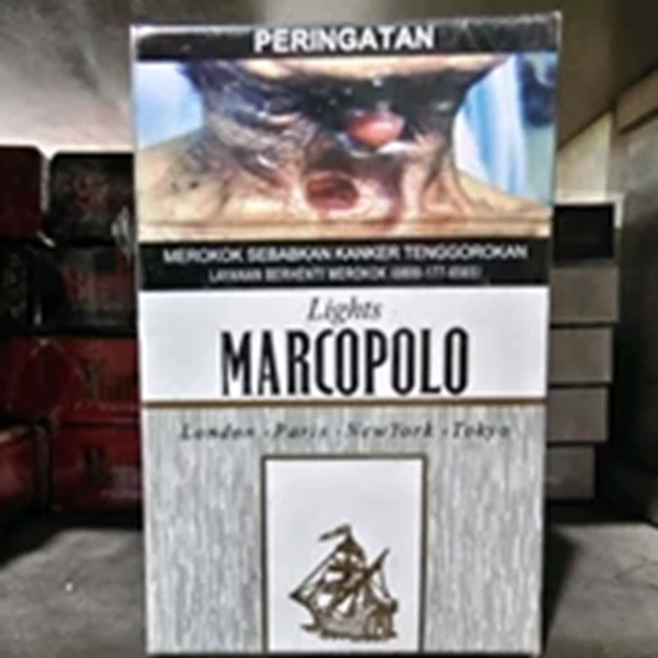Buy Rokok Marcopolo light white x 10 pack per slop by PT Jaya Utama  Santikah - DKI Jakarta