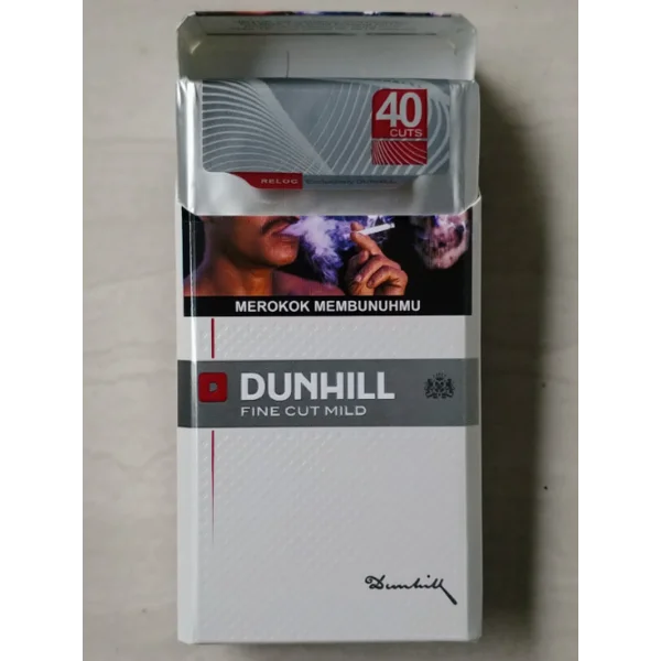 Dunhill rokok fine cup mild isi 20 batang per slop isi 10 pack per ball isi 50 slop