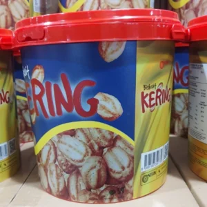 Nissin Biskuit Kering Bucket 450g per karton isi 6 Emb