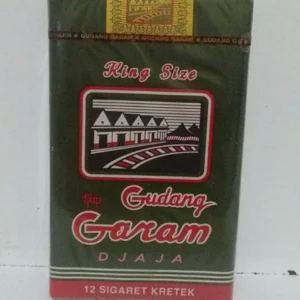 Rokok gudang garam djaja 12 soft pak per karton isi 10 pack