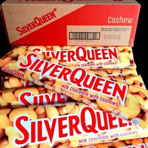 Silverqueen Cashew 1/10/52 gr per karton isi 10 pcs(F0012271)