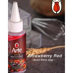 TULIP ARTE STRAWBERRY RED 60 gr per karton isi 12 pcs(F0008650)