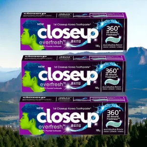 CLOSEUP EVERFRESH EUCALYPTUS 36X100G per carton contains 36 pcs bar code 8999999585969
