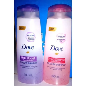 DOVE Shampo MICELLAR HAIR BOOST 24X135ML per karton isi   24 pcs bar code 8999999595425       