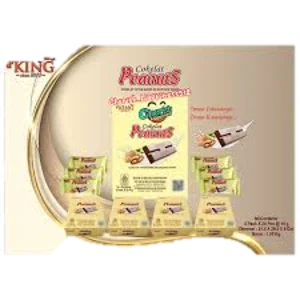 D'KING Peanuts  20 Pcs @ 10 g  per karton isi 4 pcs 
