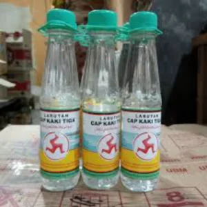 Cap Kaki Tiga Tawar Bottles 200ml per carton of contents (48)