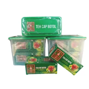 Teh Cap Botol Hijau Celup 25 Kontainer per Bos @1 Kontainer bar code TCBH25 PC