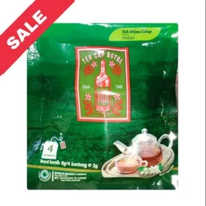 Teh Cap Botol Hijau Celup 4 Bos @24 sachet TCBH4 B
